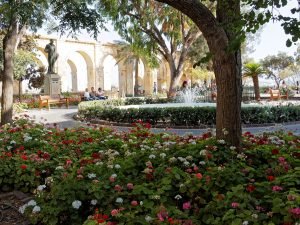 Viaggio a Malta: Upper Barakka Gardens
