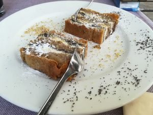 Torta Gibanica a Lubiana