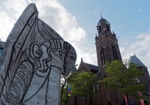 Sylvette, la modella di Picasso nel centro di Rotterdam
