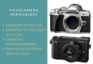 Fotocamera Mirrorless