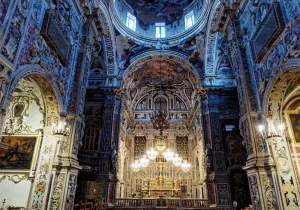 Interni della Chiesa di Santa Caterina, Palermo