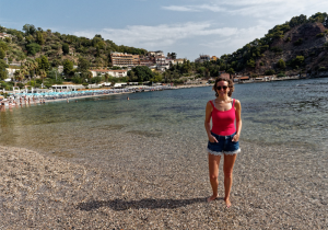 Spiaggia di Isola Bella a Taormina