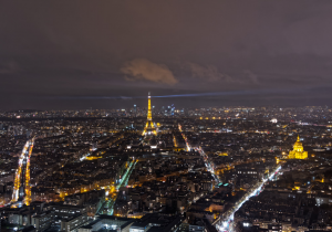 Vista panoramica di Parigi dalla Tour Montparnasse