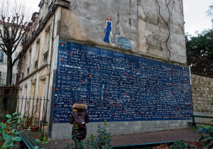 Mur des je t'aime, Montmartre
