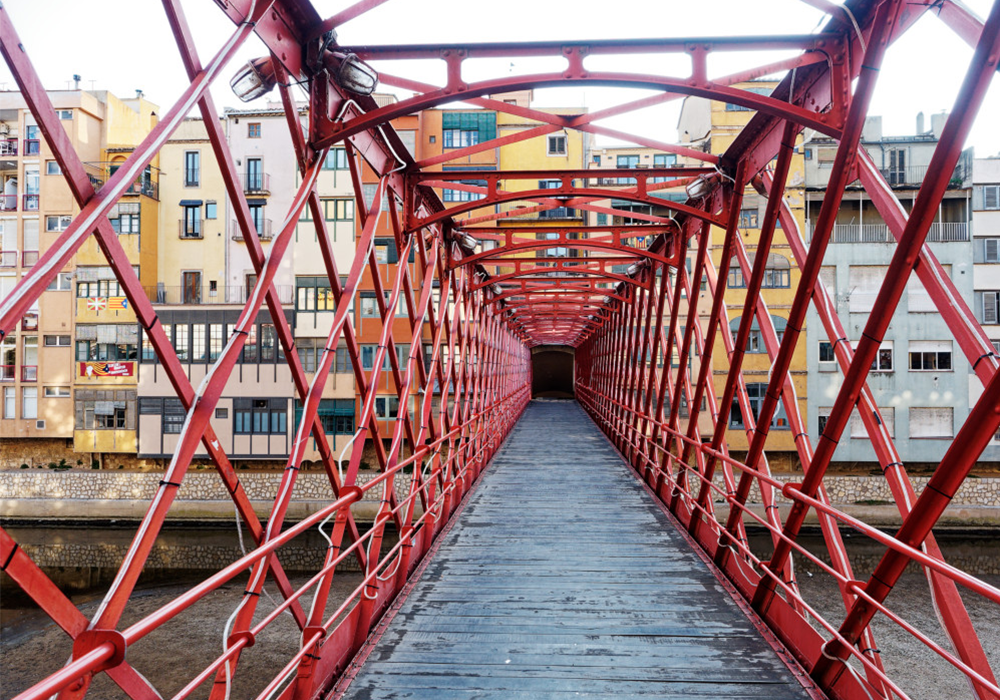 Cose da vedere a Girona: Ponte Eiffel o Ponte dei Vecchi Pescatori