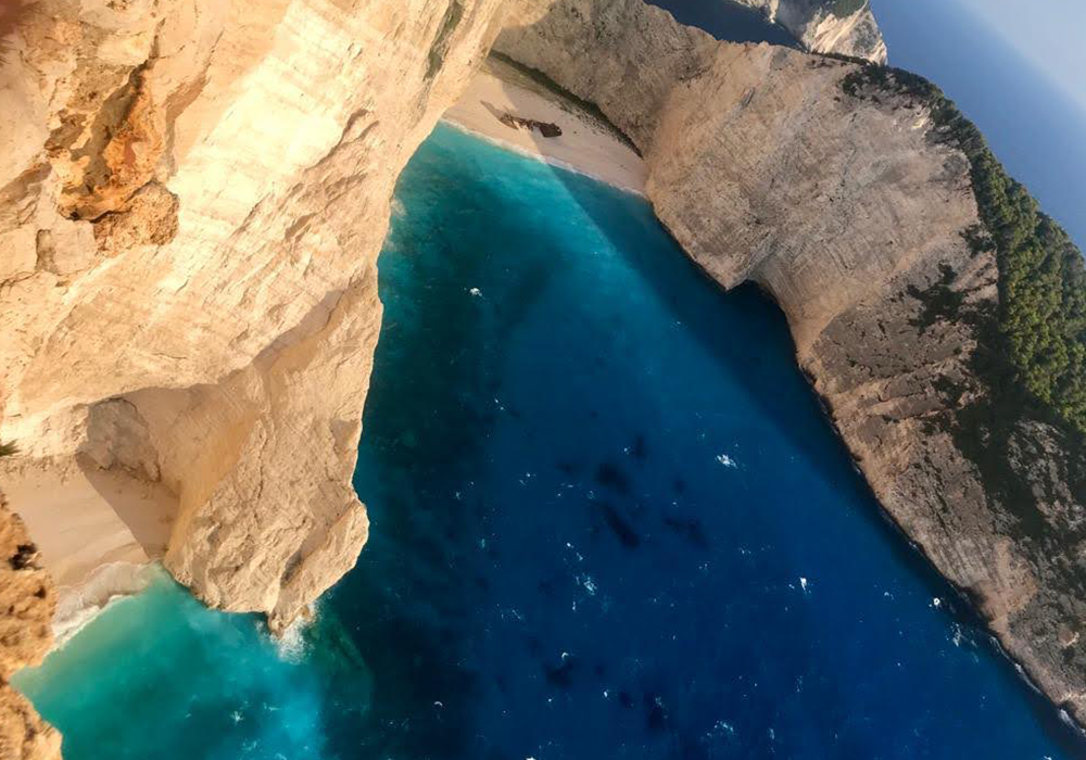 Isole greche da vedere, Zante, Spiaggia del Relitto