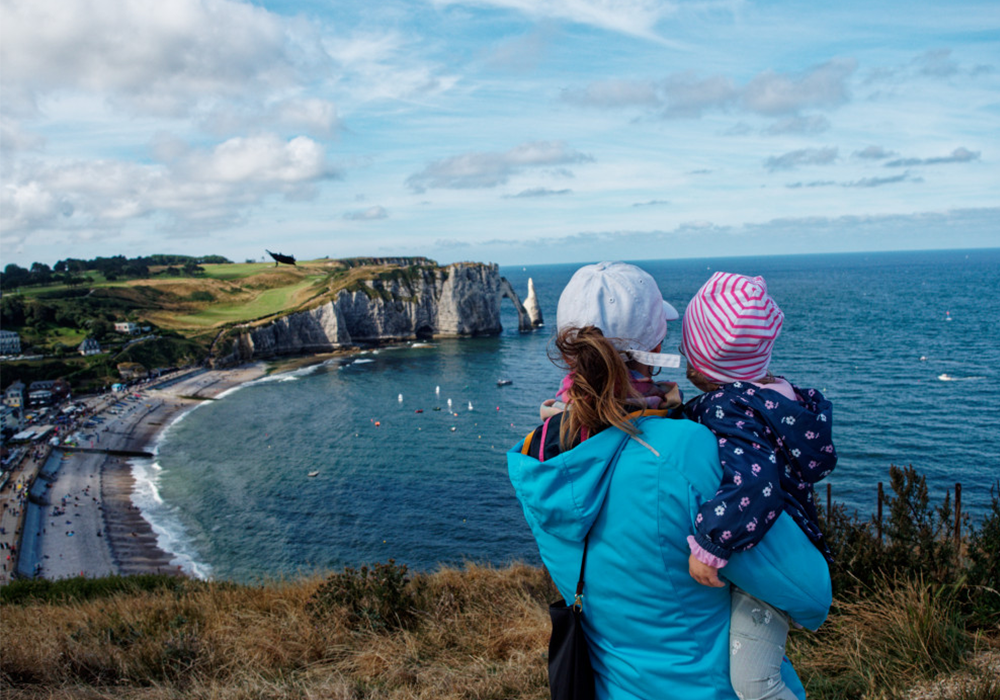 Etretat e la Costa d'Alabastro in Normandia